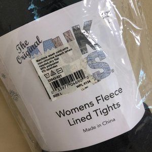 Muk Luk Fleece Lined Tights